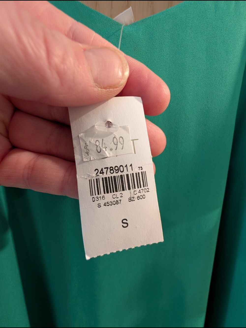 LOFT Small NWT Green Sleeveless Dress - Picture 4 of 7